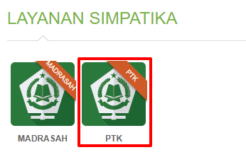 layanan simpatika untuk ptk