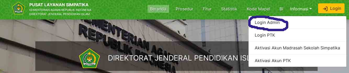 login simpatika