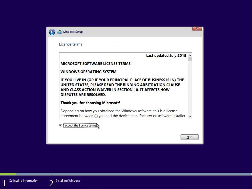 License Cara Install Windows 10 7