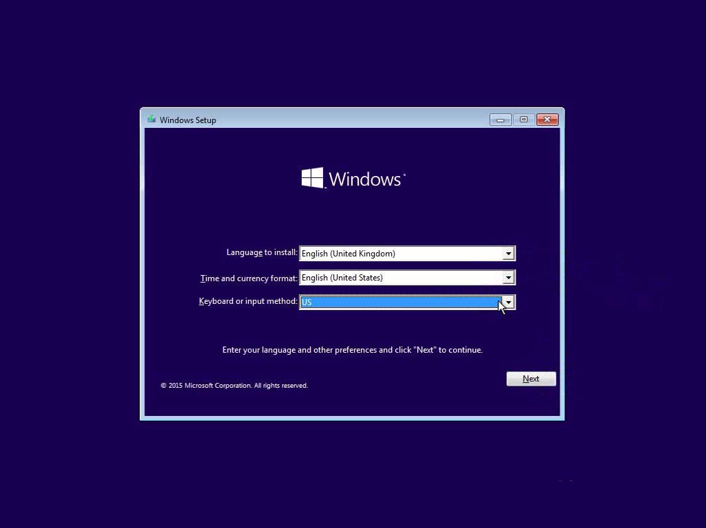 Langkah Langkah Instalasi Windows 10 9355