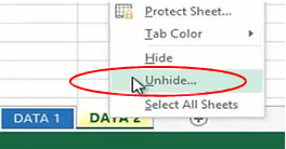 How to Add and Hide Excel Worksheets