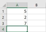 A Simple Formula In Excel