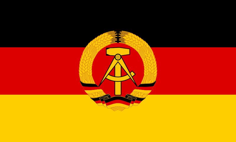 bendera Republik Demokratik Jerman Timur