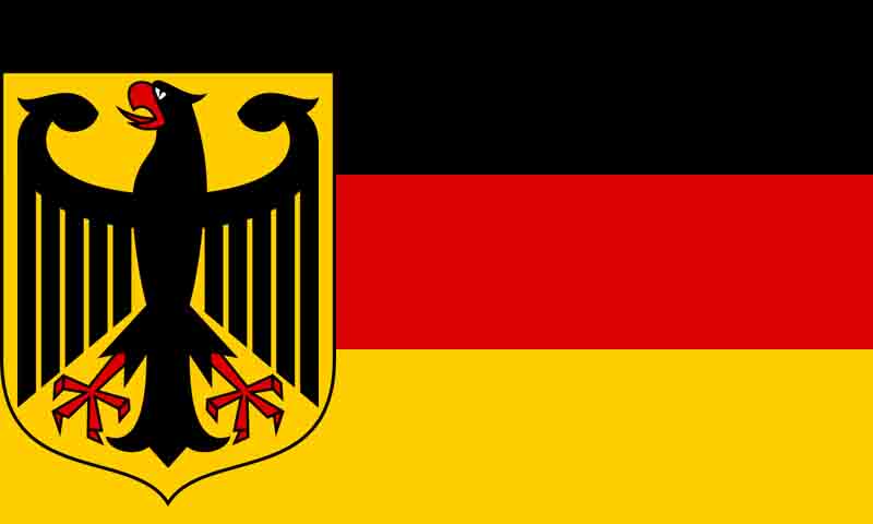 bendera Republik Federasi Jerman Barat