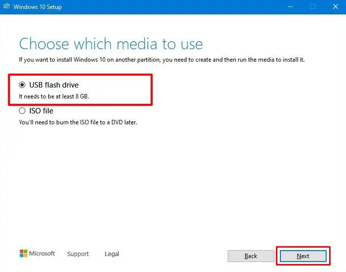 cara membuat installer setup windows 10 uefi menggunakan media creation tool