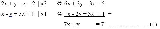 eliminasi persamaan linear tiga variabel 1