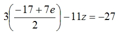 persamaan linear tiga variabel substitusi