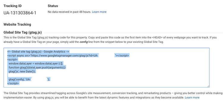 menambahkan google analytics ke dalam joomla 4