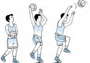 Basic Training of Basketball Games hook passing