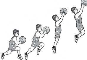 Basic Training of Basketball Games jump shoot basketball
