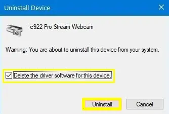 instal ulang driver webcam windows 10