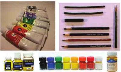 Peralatan Hingga Teknik Karya Seni Rupa Dua Dimensi