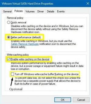 Meningkatkan Performa Drive di Windows 10 Dengan Disk Write Cache