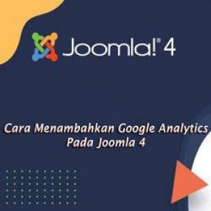Cara Menambahkan Kode Google Analytics Pada Joomla 4