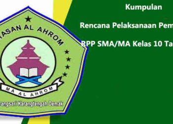 perangkat pembelajaran RPP kelas 10 kurikulum 2020