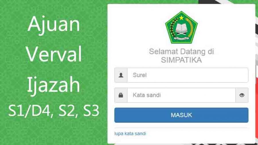 Ajuan Verval Ijazah S1/D4 (S12e) Bagi Guru Pada Layanan Simpatika
