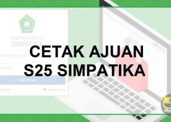 Cara Cetak S25 Kepala Madrasah