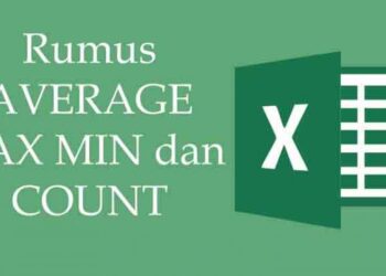 Cara Mencari Jumlah Rata-Rata, Tertinggi, dan Terkecil Pada Excel 2016