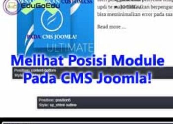 Cara Melihat Posisi Module Pada CMS Joomla Terbaru