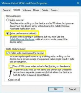 Meningkatkan Performa Drive di Windows 10 Dengan Disk Write Cache