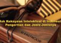 Hak Kekayaan Intelektual di Indonesia, Pengertian dan Jenisnya